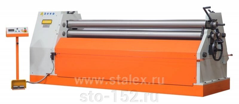 Станок вальцовочный гидравлический STALEX HSR-1300x6.5 от компании Дилер-НН - оборудование и инструмент для автосервиса и шиномонтажа - фото 1