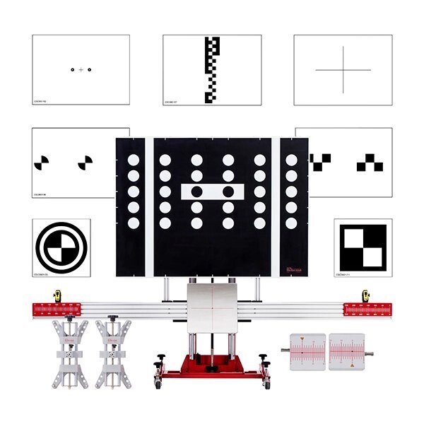 Стенд для калибровки камер автомобиля Autel MaxiSys ADAS, Full Kit, ACC, 10 мишеней в комплекте от компании Дилер-НН - оборудование и инструмент для автосервиса и шиномонтажа - фото 1