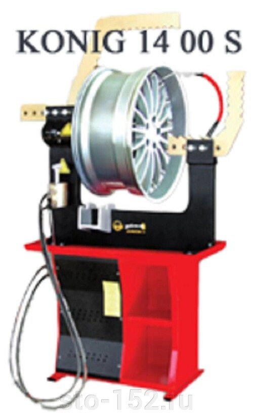Стенд для правки литых и стальных дисков KONIG 14 00 (220 V) от компании Дилер-НН - оборудование и инструмент для автосервиса и шиномонтажа - фото 1