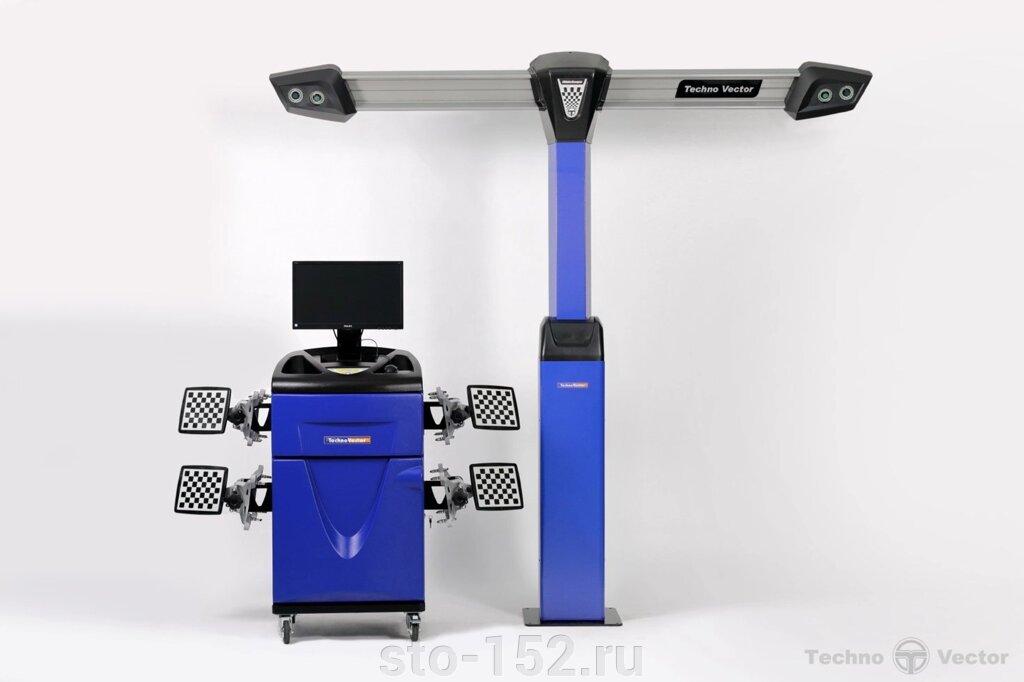 Стенд сход-развал 3D Техно Вектор 7 V 7204 T P (V серия) от компании Дилер-НН - оборудование и инструмент для автосервиса и шиномонтажа - фото 1