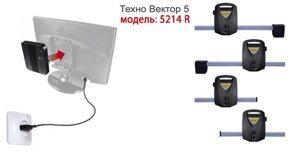 Стенд сход-развал Техно Вектор 5 5214 NR PRRC (Light серия)