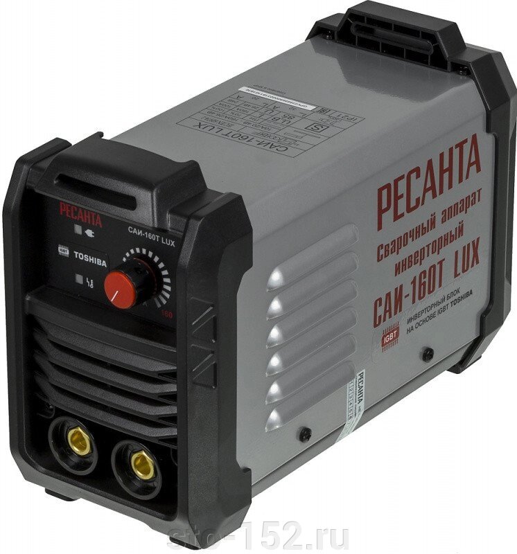 Сварочный аппарат РЕСАНТА САИ-160Т LUX от компании Дилер-НН - оборудование и инструмент для автосервиса и шиномонтажа - фото 1