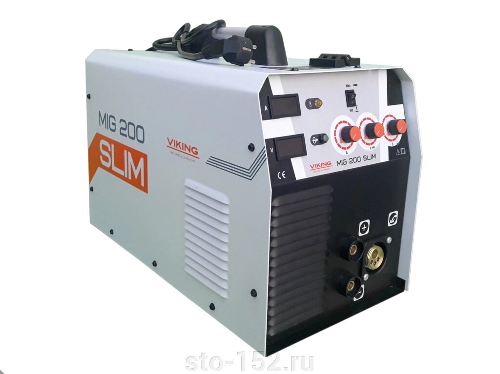 Сварочный инвертор VIKING MIG 200 SLIM от компании Дилер-НН - оборудование и инструмент для автосервиса и шиномонтажа - фото 1