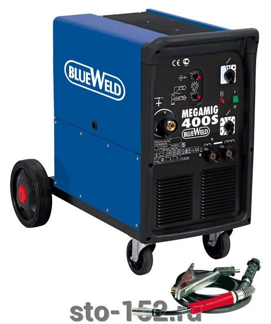 Сварочный полуавтомат Blueweld MEGAMIG 400S от компании Дилер-НН - оборудование и инструмент для автосервиса и шиномонтажа - фото 1
