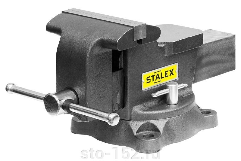 Тиски слесарные STALEX "Горилла", 100 х 75 мм., 360°, 7,0 кг. от компании Дилер-НН - оборудование и инструмент для автосервиса и шиномонтажа - фото 1