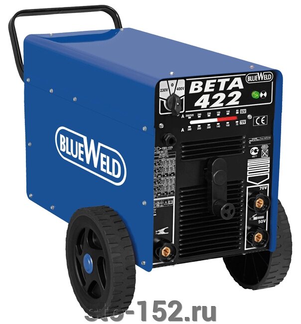 Трансформатор переменного тока для ручной электродуговой сварки Blueweld BETA 422 от компании Дилер-НН - оборудование и инструмент для автосервиса и шиномонтажа - фото 1