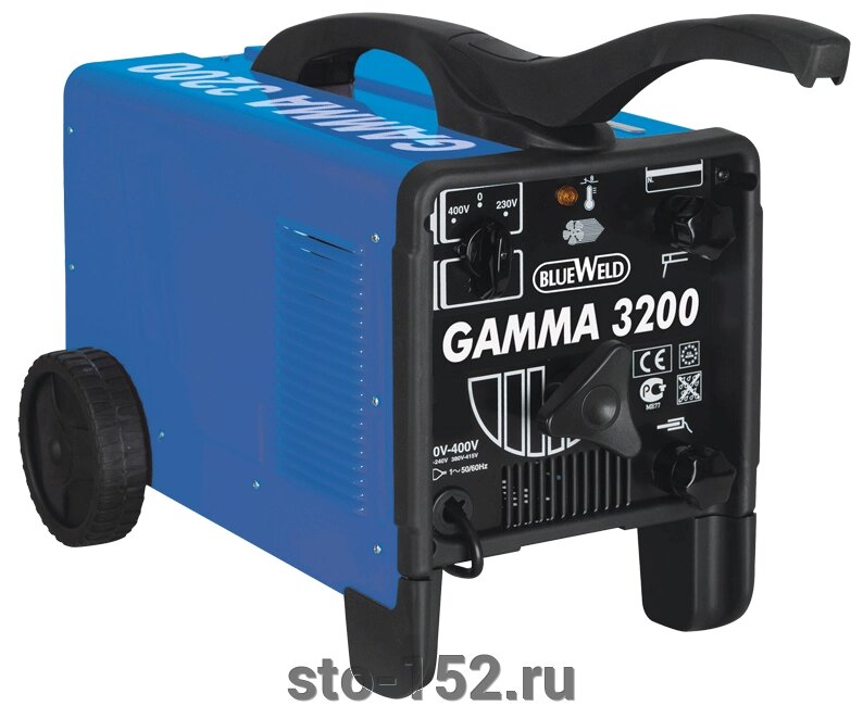 Трансформатор переменного тока для ручной электродуговой сварки Blueweld Gamma 3200 от компании Дилер-НН - оборудование и инструмент для автосервиса и шиномонтажа - фото 1