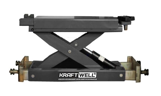 Траверса г/п 2000 кг. с ручным приводом KraftWell KRWJ2N от компании Дилер-НН - оборудование и инструмент для автосервиса и шиномонтажа - фото 1