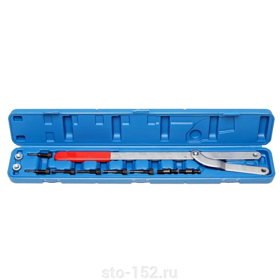 Универсальный ключ для фиксации шкивов 40-220мм Rossvik ST159 от компании Дилер-НН - оборудование и инструмент для автосервиса и шиномонтажа - фото 1