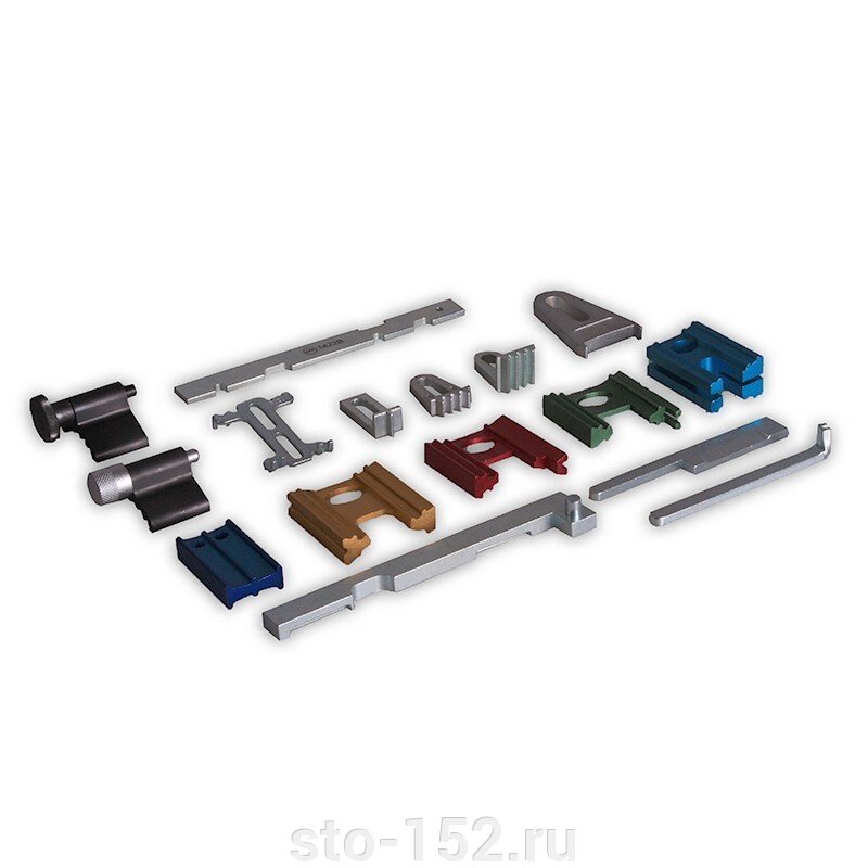Универсальный набор фиксаторов Car-Tool CT-1442B от компании Дилер-НН - оборудование и инструмент для автосервиса и шиномонтажа - фото 1