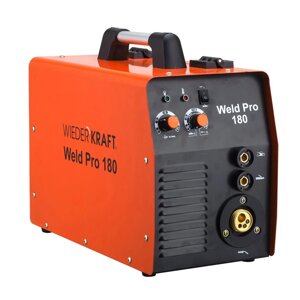 Универсальный сварочный аппарат (ММА, MIG/MAG, NO GAS) Wiederkraft Weld Pro 180