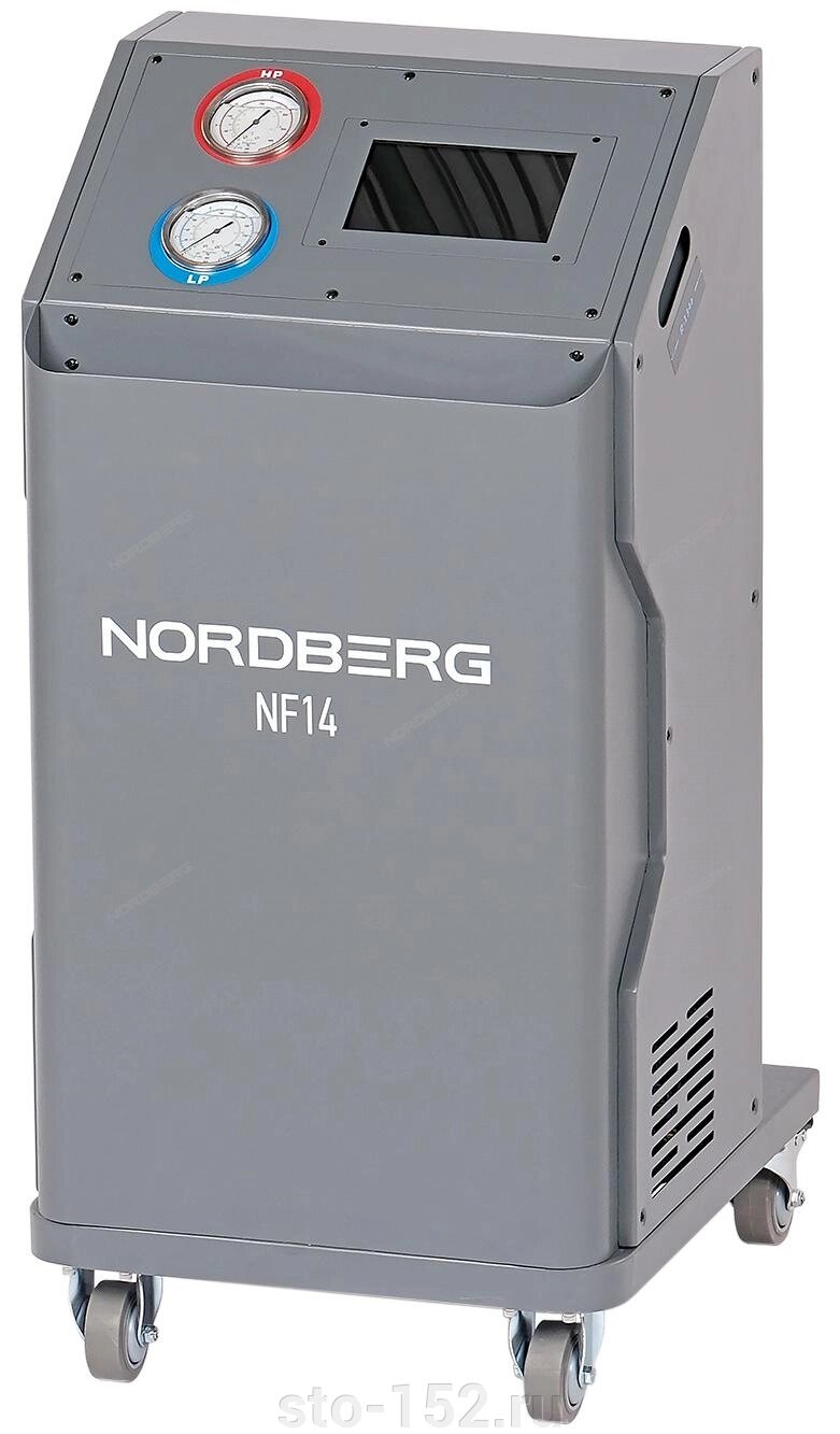 Установка автомат для заправки автомобильных кондиционеров NORDBERG NF14 от компании Дилер-НН - оборудование и инструмент для автосервиса и шиномонтажа - фото 1