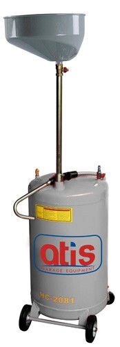 Установка для слива отработанного масла со сливной воронкой емк. 80л HC 2081 от компании Дилер-НН - оборудование и инструмент для автосервиса и шиномонтажа - фото 1
