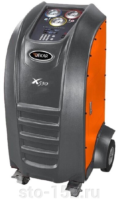 Установка для заправки автомобильных кондиционеров Dekar X530 от компании Дилер-НН - оборудование и инструмент для автосервиса и шиномонтажа - фото 1