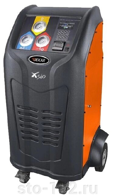Установка для заправки автомобильных кондиционеров Dekar X540 от компании Дилер-НН - оборудование и инструмент для автосервиса и шиномонтажа - фото 1