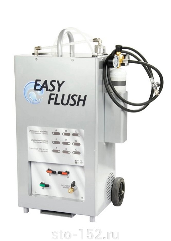 Установка EasyFlush для промывки мобильных и стационарных систем кондиционирования, SPIN (Италия) от компании Дилер-НН - оборудование и инструмент для автосервиса и шиномонтажа - фото 1