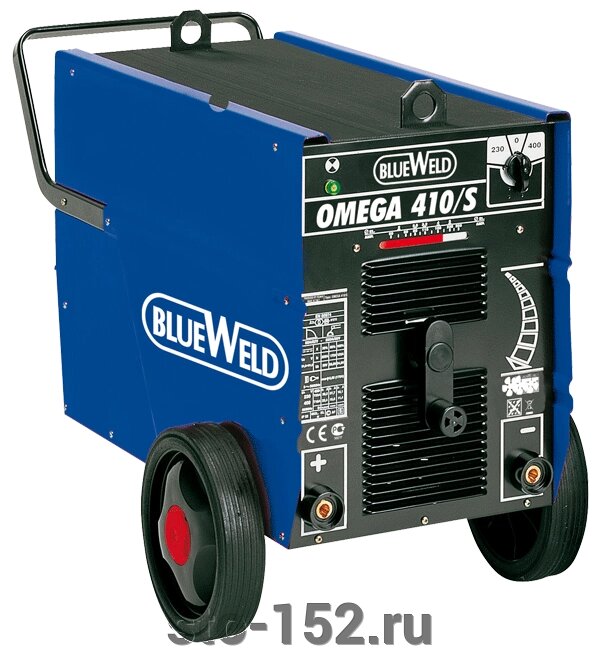 Выпрямительный источник питания для ручной электродуговой сварки (ММА) Blueweld Omega 410/S от компании Дилер-НН - оборудование и инструмент для автосервиса и шиномонтажа - фото 1