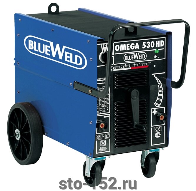 Выпрямительный источник питания для ручной электродуговой сварки (ММА) Blueweld Omega 530 HD от компании Дилер-НН - оборудование и инструмент для автосервиса и шиномонтажа - фото 1