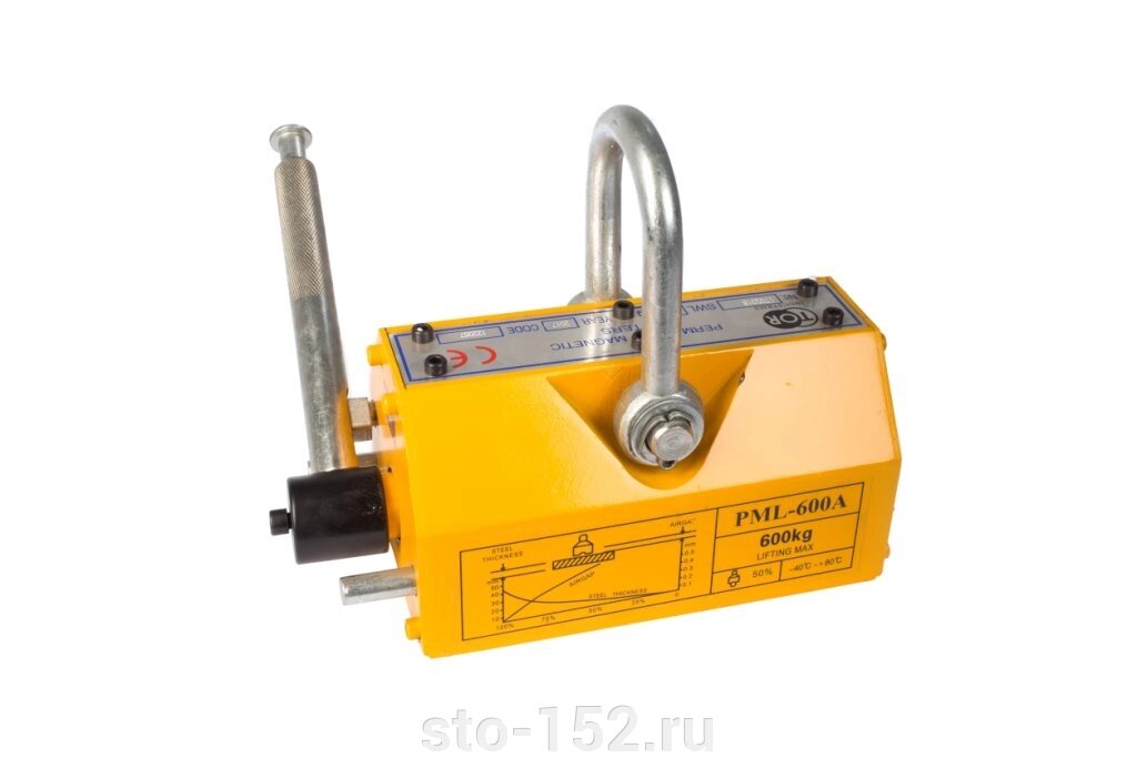 Захват магнитный TOR PML-A 1500 (г/п 1500 кг) от компании Дилер-НН - оборудование и инструмент для автосервиса и шиномонтажа - фото 1