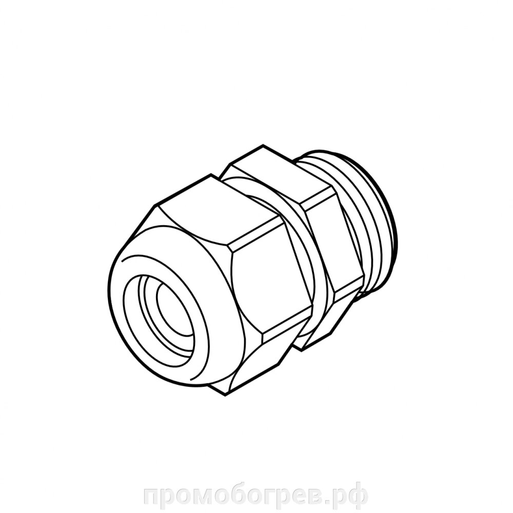 GL-51-M40 Кабельный сальник М40 от компании ООО "А-Проект" - фото 1