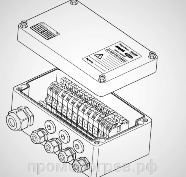 JB-EX-20 Однофазная соединительная коробка от компании ООО "А-Проект" - фото 1