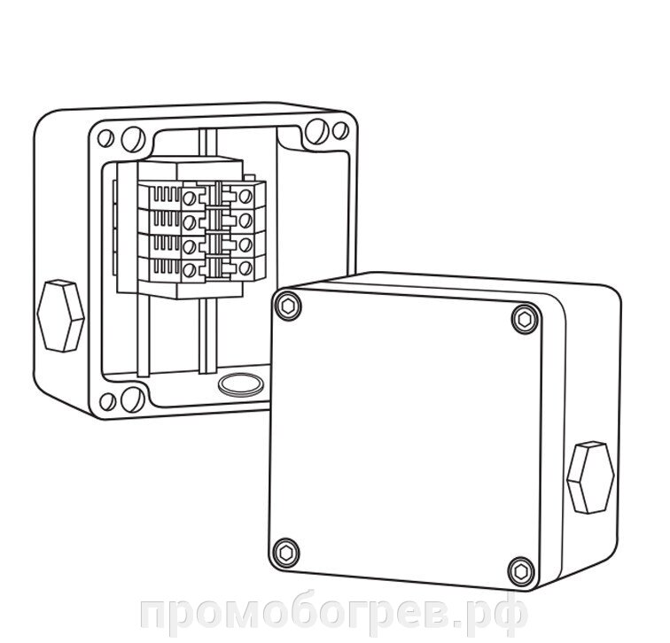 Коробка соединительная ВЭ 122. Д (П) от компании ООО "А-Проект" - фото 1