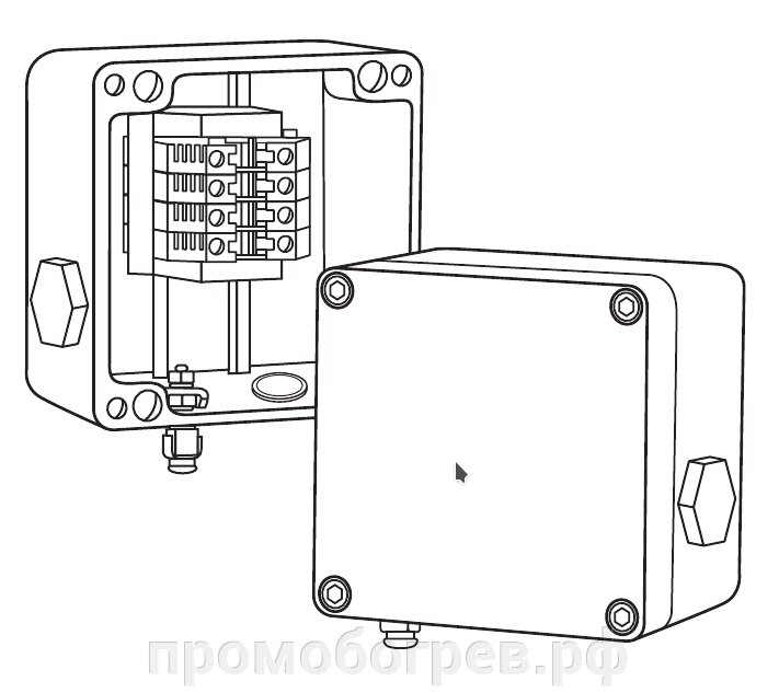 Коробка соединительная ВЭ 122(П) от компании ООО "А-Проект" - фото 1