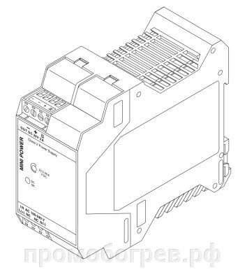 MONI-RMC-PS24 Блок питания системы удаленного контроля от компании А-ПРОЕКТ - Системы промышленного обогрева - фото 1