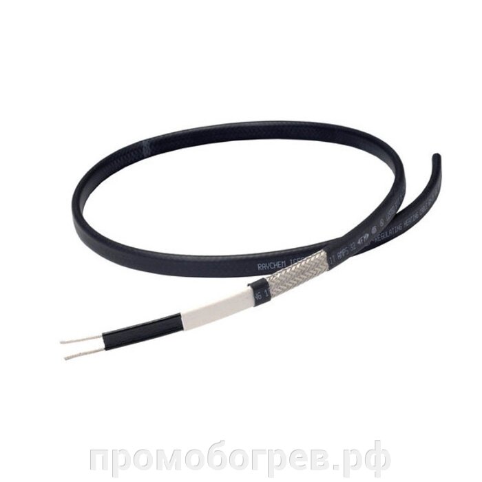 Саморегулируемый греющий кабель FROSTOP-BLACK-RANDOM от компании А-ПРОЕКТ - Системы промышленного обогрева - фото 1