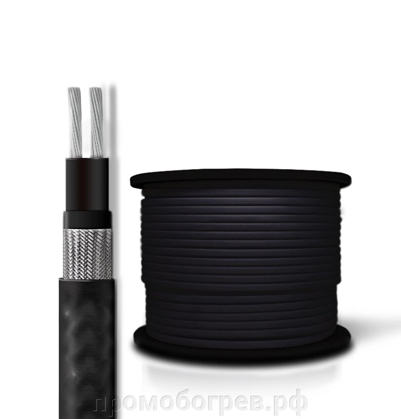 Саморегулирующийся греющий кабель SRL16-2CR (UV) от компании ООО "А-Проект" - фото 1