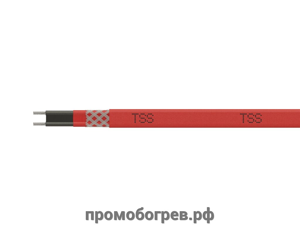Саморегулирующийся нагревательный кабель TSS-30F от компании ООО "А-ПРОЕКТ" - СИСТЕМЫ ПРОМЫШЛЕННОГО ОБОГРЕВА - фото 1