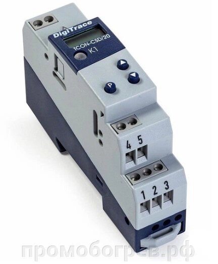 TCON-CSD/20 Электронный термостат на DIN-рейку от компании А-ПРОЕКТ - Системы промышленного обогрева - фото 1