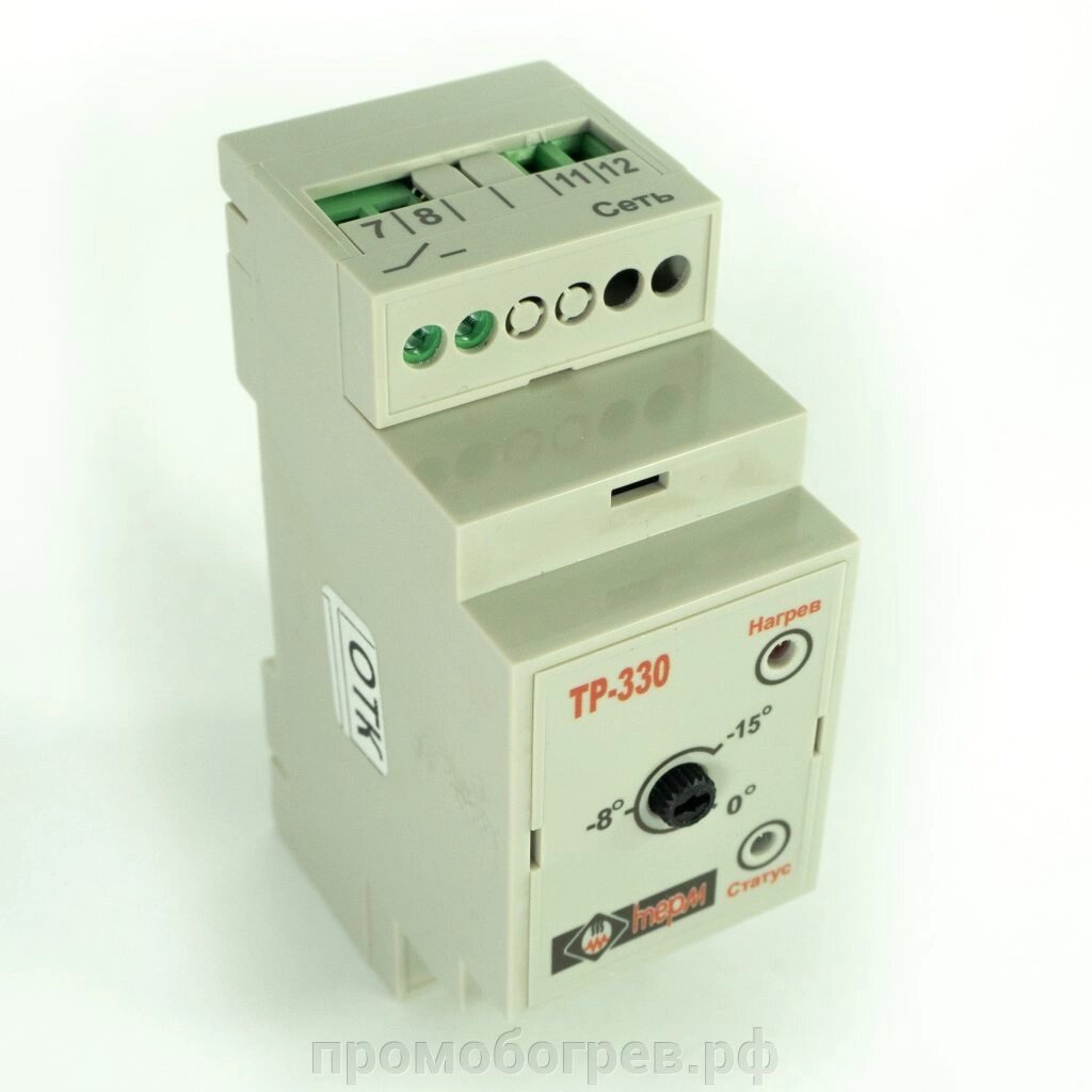 Терморегулятор ТР-330 для обогрева кровли от компании ООО "А-Проект" - фото 1