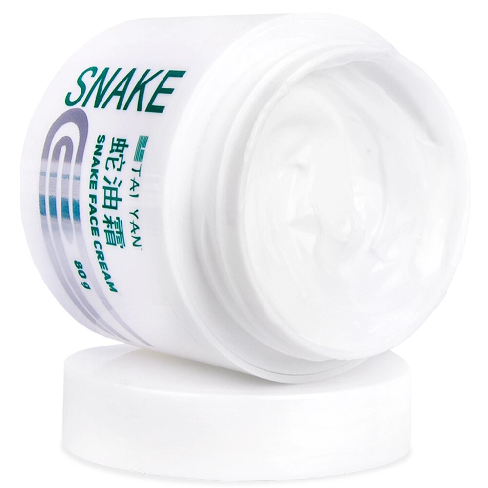 Антивозрастной крем для лица SNAKE Змеиный жир TaiYan, лифтинг для зрелой кожи, 80г от компании Интернет-Магазин "Максимум" - фото 1