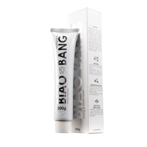 Зубная паста Biao Bang, 200г, бактерицидная от зубного камня, NEW в новом дизайне
