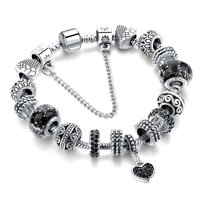 БРАСЛЕТЫ с шармами и элементами Swarovski