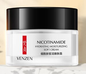 Крем для сухой кожи лица Глубокоувлажняющий с ниацинамидом Venzen Moisturizing Soft Cream, 50г в Санкт-Петербурге от компании Интернет-Магазин "Максимум"