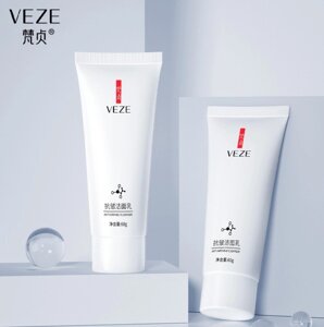 Пептидный гель для умывания с олигопептидом VEZE Anti-wrinkle, глубокоочищающий, Venzen, 60г