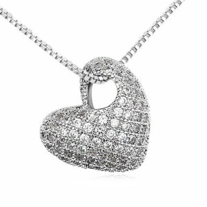 Подвеска с кристалламиSwarovski "Сердечко"