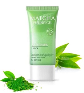 Пилинг для лица с экстрактом зеленого чая Матча, MATCHA PEELING GEL, LAIKOU, 60г