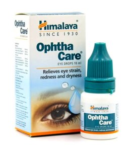 Капли для глаз Ophtha Care Himalaya, от сухости глаз, 1 флакон 10 мл