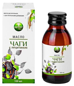 Масло гриба Чаги с лецитином, 100 мл., пищевое растительное, Алфит Плюс