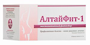 Фитосбор  Мастопатийный Алтайфит-1,  20 пакетиков по 2г в Санкт-Петербурге от компании Интернет-Магазин "Максимум"