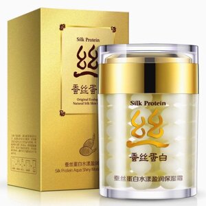 Увлажняющий крем для лица BIOAQUA Silk Protein с протеинами шелка, 60 гр.,