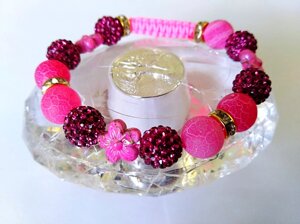 Браслет Shamballa "Летние мотивы" Fuchsia в Санкт-Петербурге от компании Интернет-Магазин "Максимум"