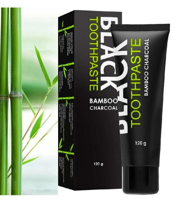 Зубная паста Бамбуковый уголь Dentist Bamboo Charcoal, 120 г, отбеливающая - доставка