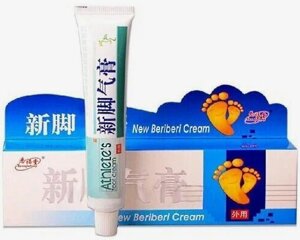 Фитокрем new Beriberi cream, от грибка и потливости ног, Xuanfutang 25 г