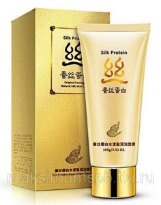 Пенка для умывания Silk Protein, с протеинами шелка, 100 гр.