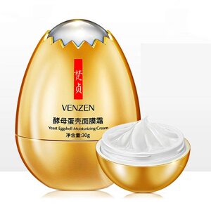 Яичный крем для лица с экстрактом дрожжей VENZEN Yeast Eggshell Moisturizing Cream, 30 гр.