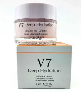 Увлажняющий матирующий крем для лица V7 Deep Hydration, Bioaqua, 50g